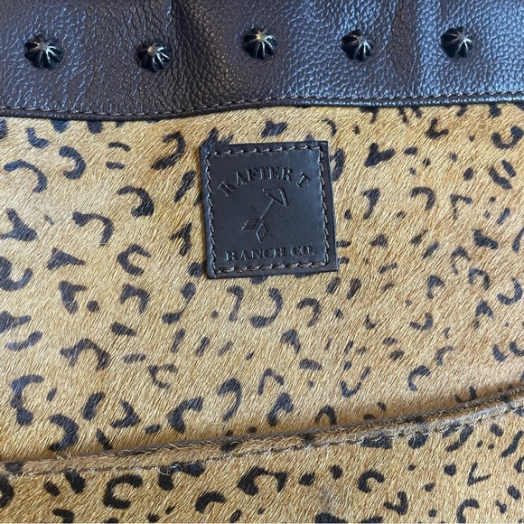 Rafter T Ranch Co. Hair on Hide Large Tote - Picture 3 of 12